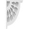 Ekena Millwork Classic Wagon Wheel Architectural Grade PVC Corbel, 1 7/8"W X 7"D X 12"H CORP01X07X12CW - alternate 4